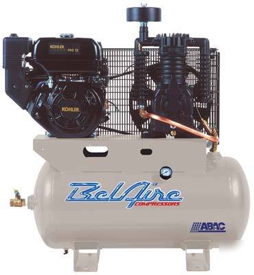 Bel aire 12 hp air compressor 3G3HK kohler gas powered