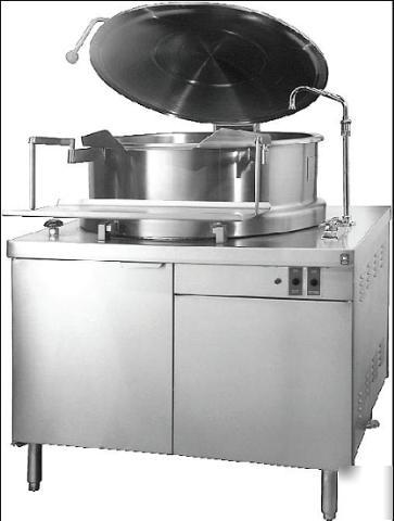 New intek-direct steam kettle-stationary modular 40 gal 