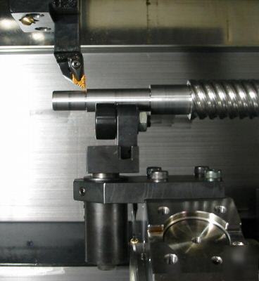 New spring loaded steady rest for 4-axis cnc lathe ( )