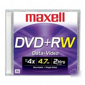 Maxell 634012 -dvd+rw 4.7GB 4X (single) 