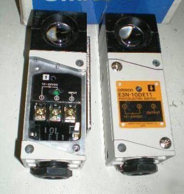 New 2 omron photo electric switch # E3N-10DE11