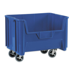 Shoplet select blue mobile giant stackable bins 15 14