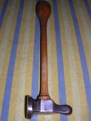 Silversmiths hammer (french circa 1900)