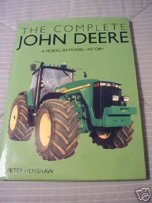 The complete john deere, a model by model history