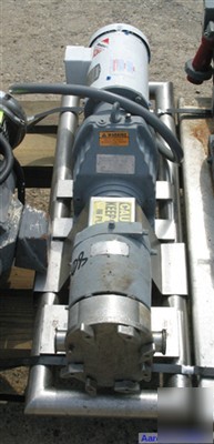 Used:tri clover rotary positive displacement pump, mode