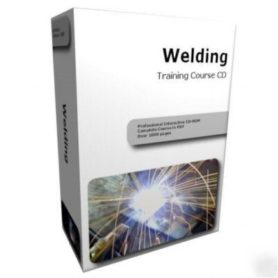 Welding metalworking metalwork milling course guide cd
