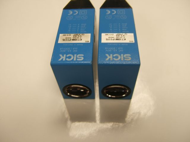 2 - sick optic KT10W-P1115 contrast scanner sensor 