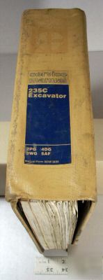 Caterpillar service manual - 235C excavators - 1989
