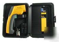 Fluke 63 infrared thermometer ir w/ hard carrying case