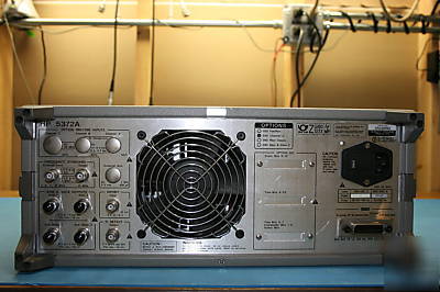 Hp agilent 5372A frequency and time interval analayzer