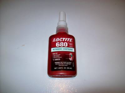 Loctite 680 retaining compound, slip fit, green