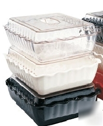New deli crocks with lid - clear - 