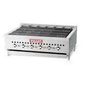 New low profile gas char-broiler - VCCB36