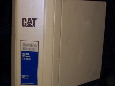 Original caterpillar 930G wheel loader service manual