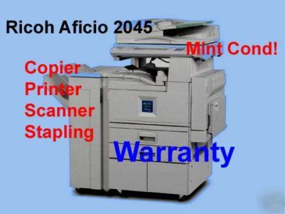 Ricoh aficio 2045 digital copier printer scanner