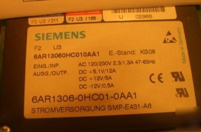 New siemens 6AR1306-0HC01-0AA1 module ps smp-E431 sicom