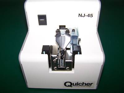 Quicher NJ45 screw feeder with rail # r-35 