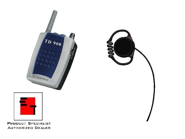 2-person eartec TD900, wireless intercom system
