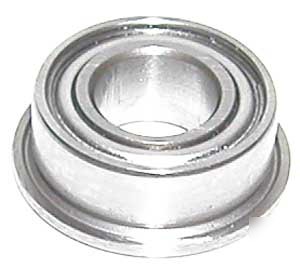 3MM x 9MM x 5MM flanged bearing shielded stainless 3X9