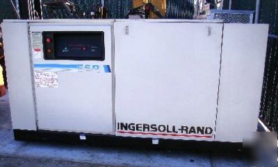 75-hp used ingersoll-rand rotary screw compress PM10078