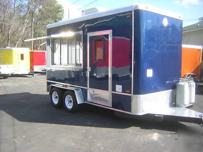 New 2010 7 x 14 concession trailer 