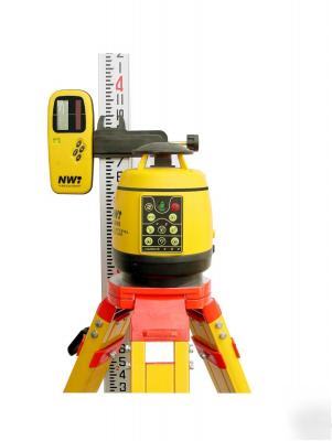 Self-leveling rotary laser level contractor builder 
