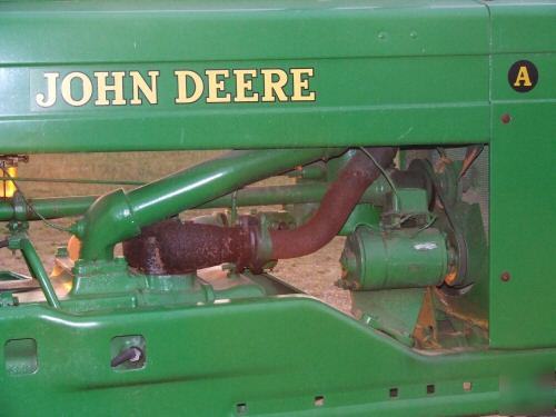 1947 john deere model a tractor (antique)