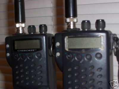 2 200 channel cherokee ah-27F cb radios 