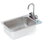 Advance tabco drop-in sink 1 comp 10IN x 14IN x 5IN
