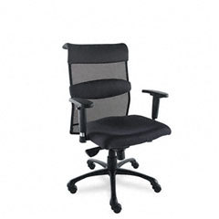 Alera eon series mid back swiveltilt chair with arched