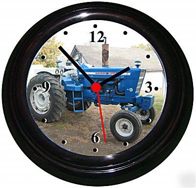 Ford 5000 tractor picture in a wall clock 