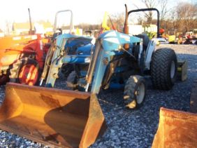New 366: holland 2120 4X4 compact tractor w/ loader 