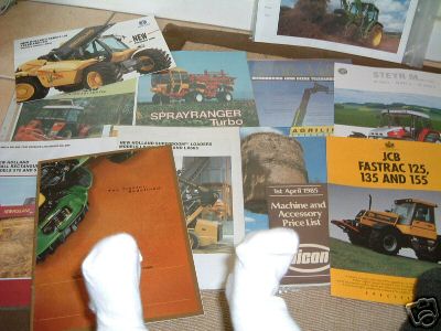 Tractor & farm machinery brochures