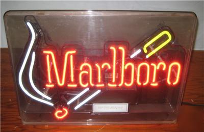 1997 everbrite neon marlboro sign philip morris nice 