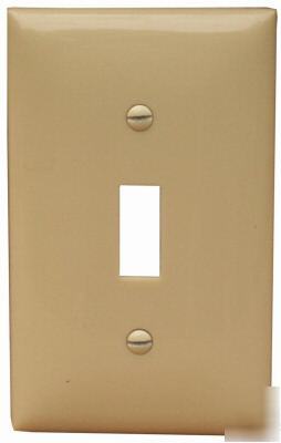 1G gang toggle switch wall plate