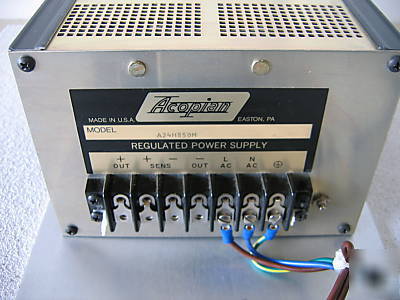 Acopian regulated 24 vdc power supply