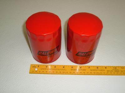 Lot of 2 baldwin hydraulic spin-on filter bt-839