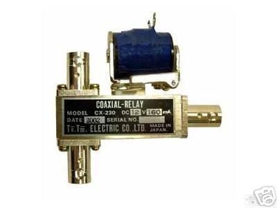 New tohtsu cx-230 spdt bnc type coaxial relay