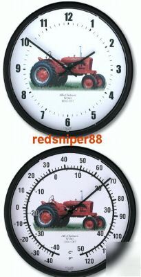 WD45 allis chalmers tractor clock thermometer 1953-57