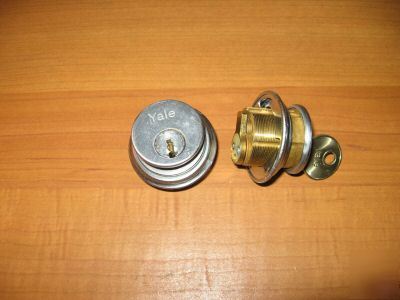 Yale mortise cylinders chrome lock locksmith