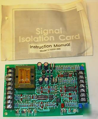 Caratron signal isolation card model C10209-000 