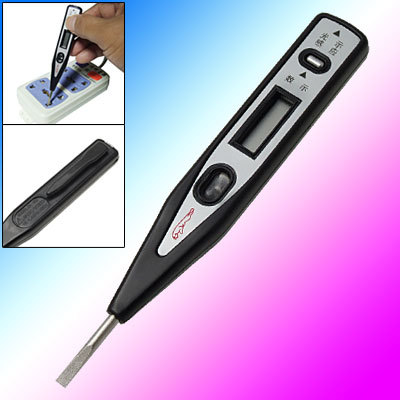 Digital voltage tester ac dc with lamp indicator