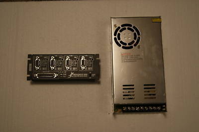 G540 4 axis step motor driver & 48V dc power supply