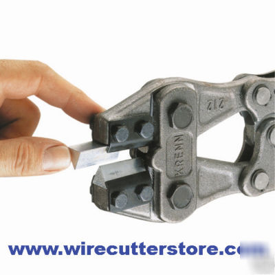 Krenn bolt cutter with replaceable blades 28