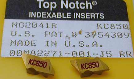 New 10 kennametal top-notch carbide inserts NG2041R 850