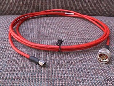 New 8 ft coax antenna cable lmr-200 n male to sma male 