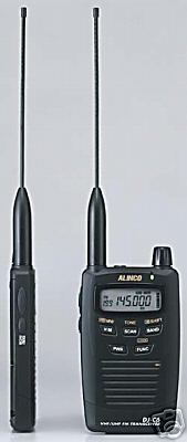 New alinco dj-C6 144 / 430 mhzfm dual band ht brand 
