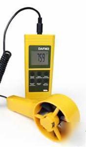New model uei cfm cmm digital airflow meter DAFM3