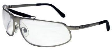 New smith & wesson 10X glasses- clear lens/chrome frame 
