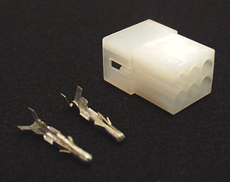 Power connector for heathkit hw-7 or hw-8 transceiver